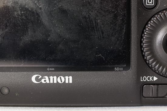 Canon EOS 5D Mark III - Display als ständig zu putzender Fettmagnet