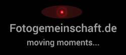 Fotogemeinschaft.de – moving moments… Logo